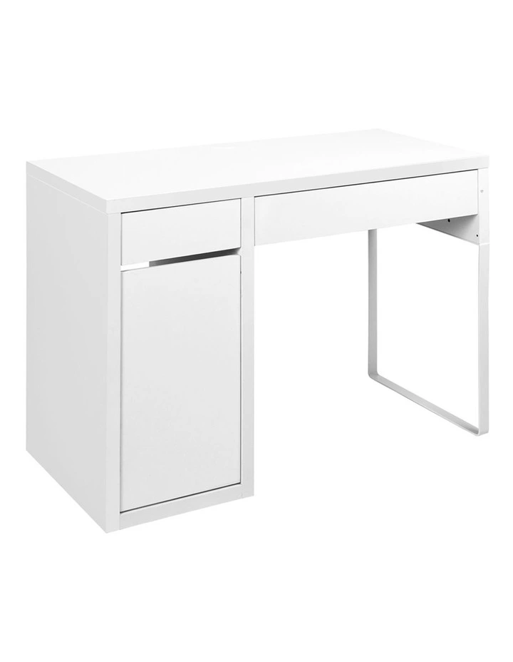 Metal Desk With Storage Cabinets image 1