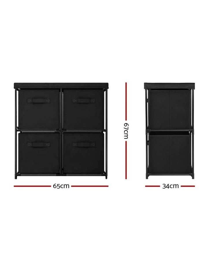 My Plaza Portable Cube Storage Boxes Cabinet Clothes Toys Drawer