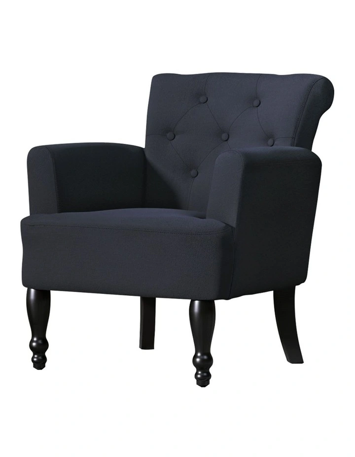 French Lorraine Chair in Black image 1