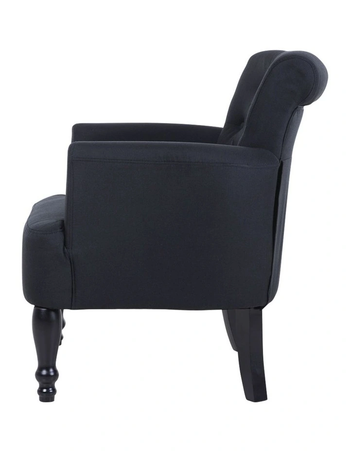 French Lorraine Chair in Black image 2