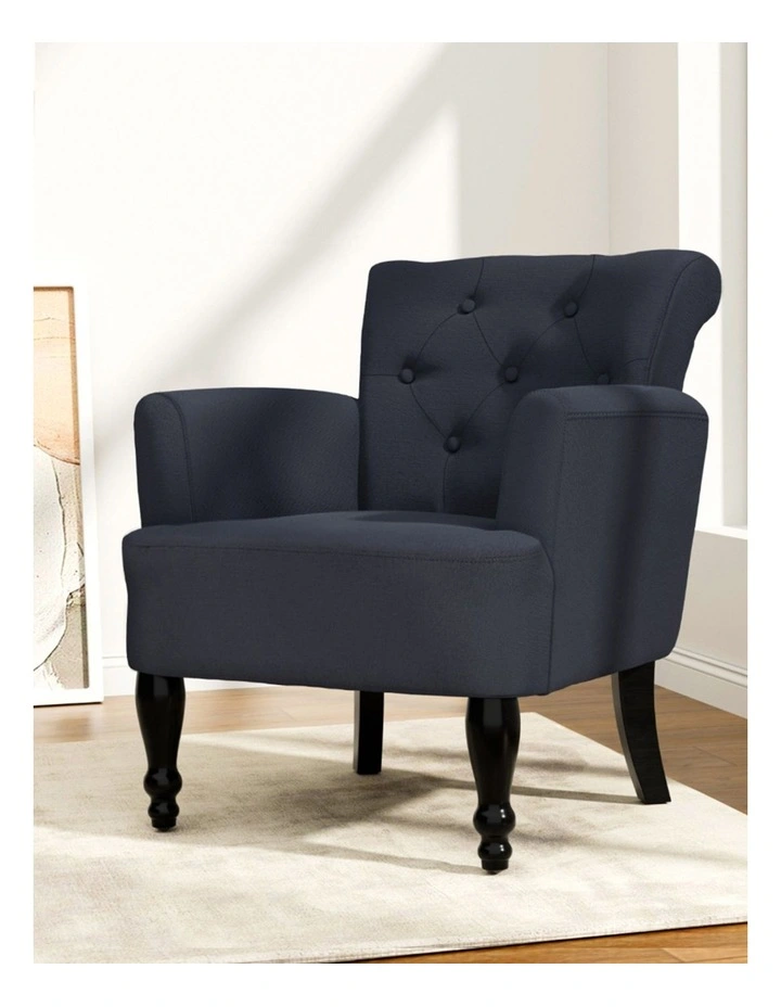 French Lorraine Chair in Black image 4