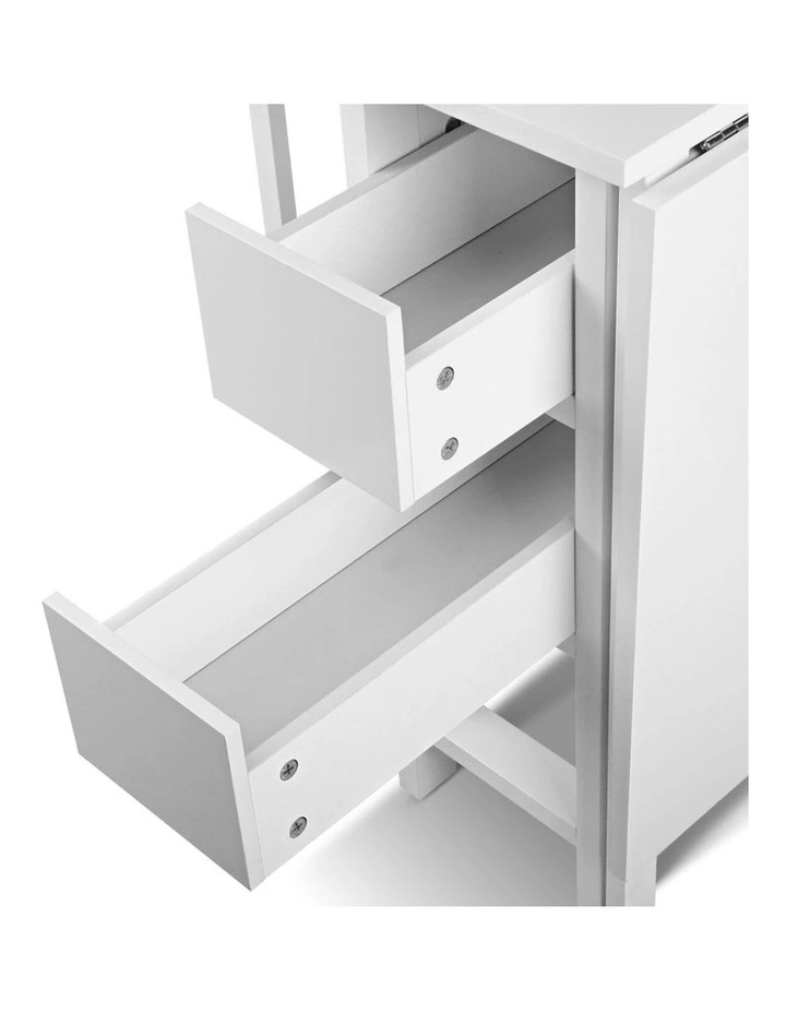 Gateleg Dining Table in White image 6