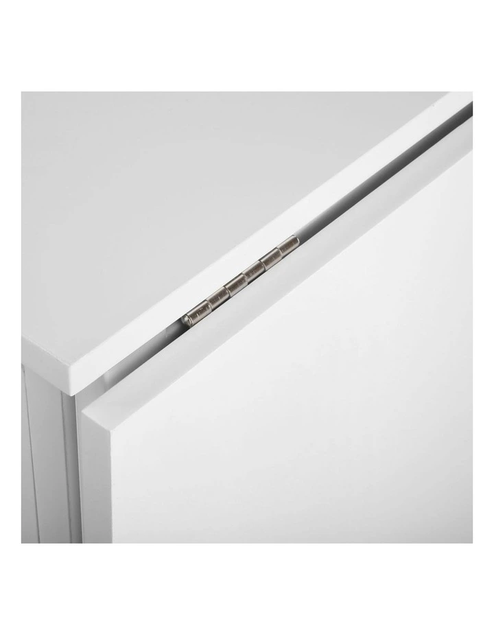 Gateleg Dining Table in White image 7