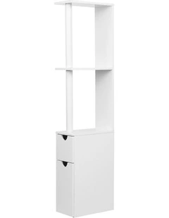 Freestanding Bathroom Storage Cabinet in White