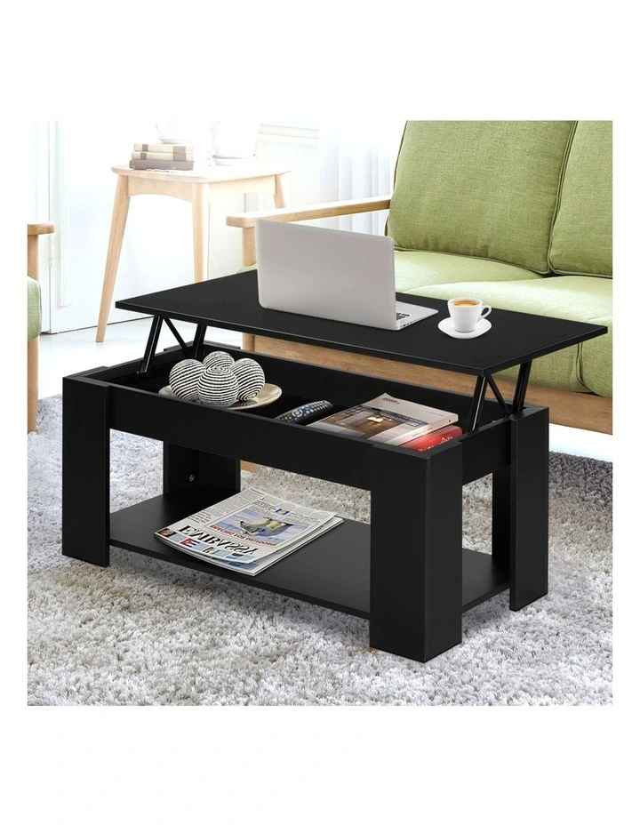 Artiss Lift Up Top Coffee Table Myer Artiss Lift Up Top Coffee Table Myer, Lift Top Coffee Table Black Wood