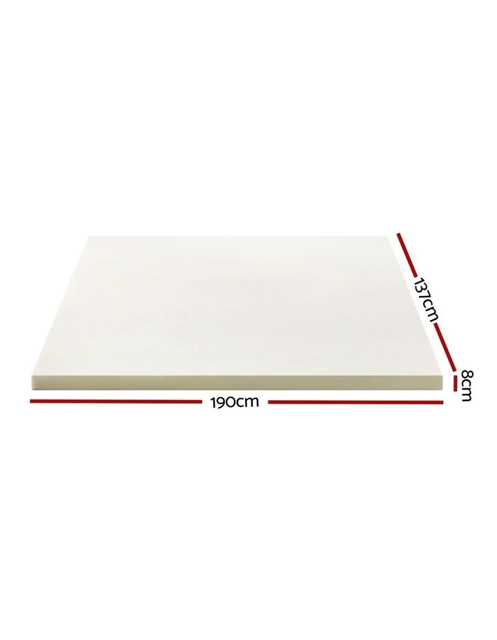 Double Size Memory Foam Mattress Topper image 7