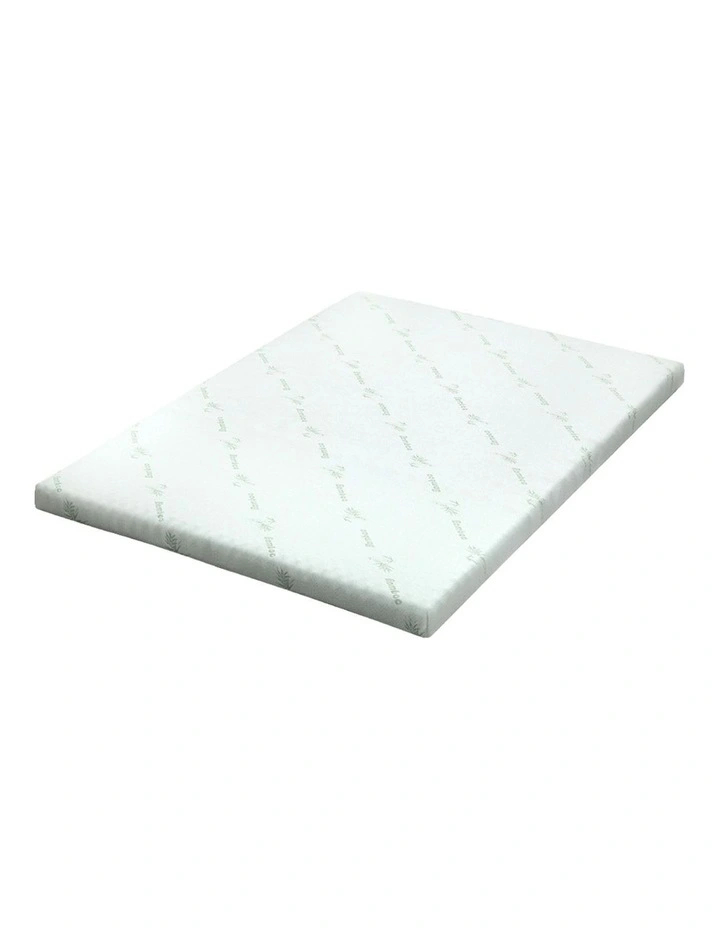 Giselle Bedding COOL GEL Memory Foam White Mattress Topper image 6