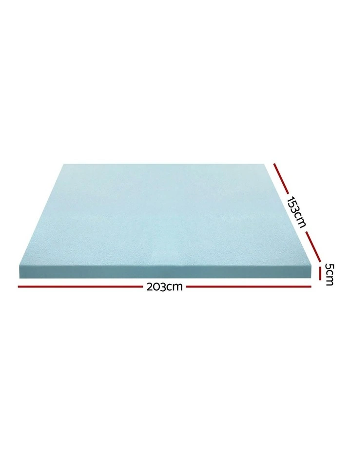 Giselle Bedding Queen COOL GEL Memory Foam Mattress Topper image 7
