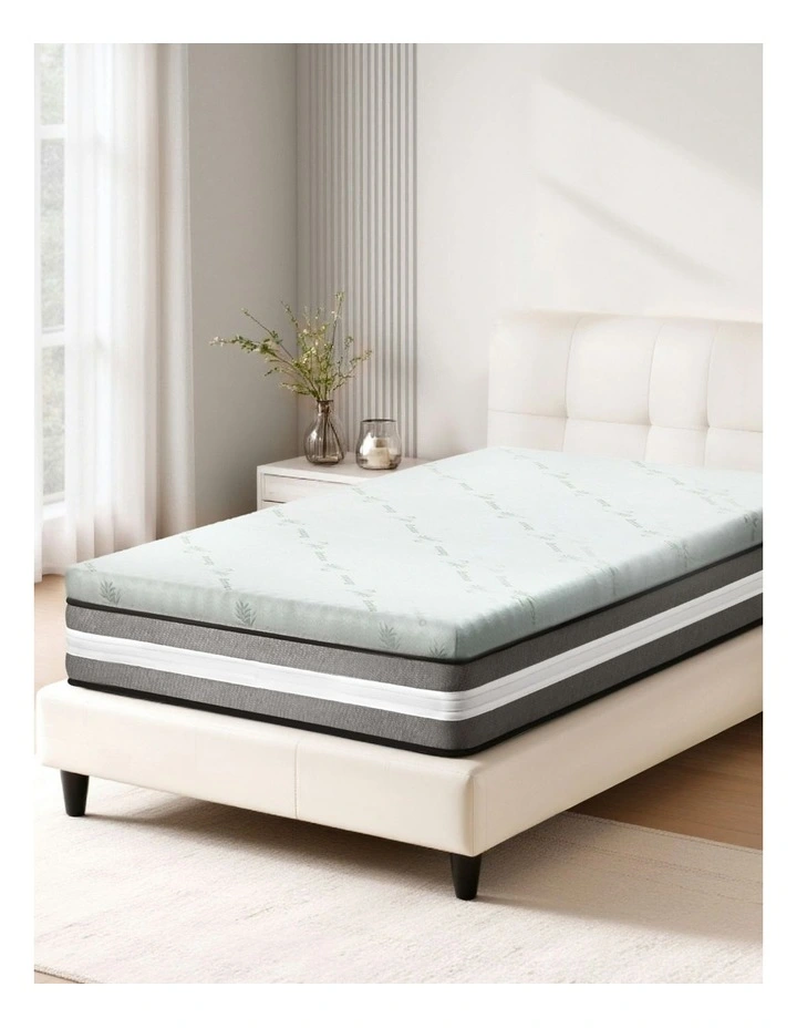 Giselle Bedding Single COOL GEL Memory Foam Mattress Topper image 1