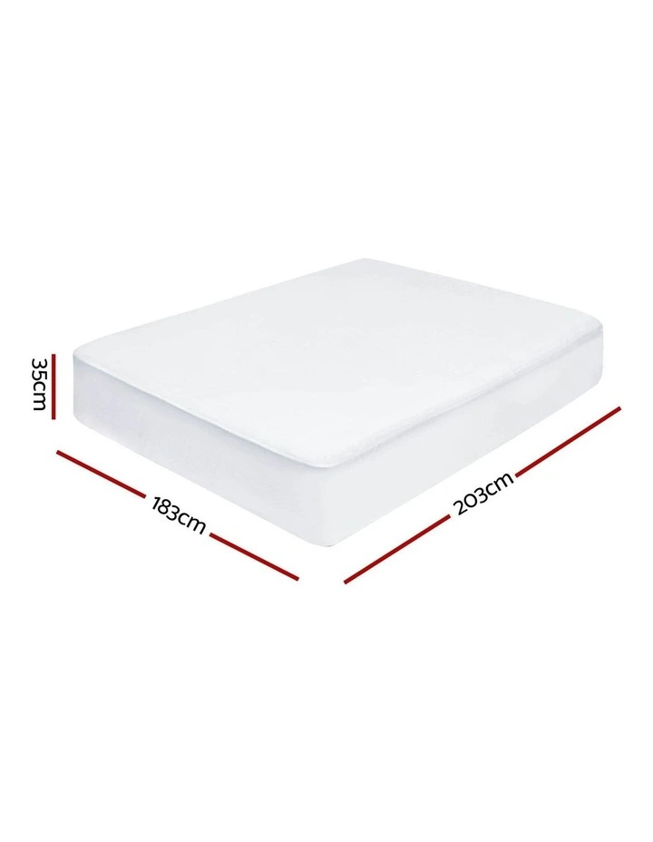 Bedding Mattress Protector King image 7