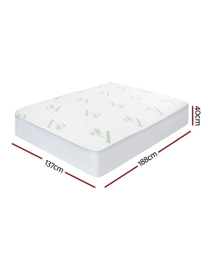 Bamboo Mattress Protector Double image 7