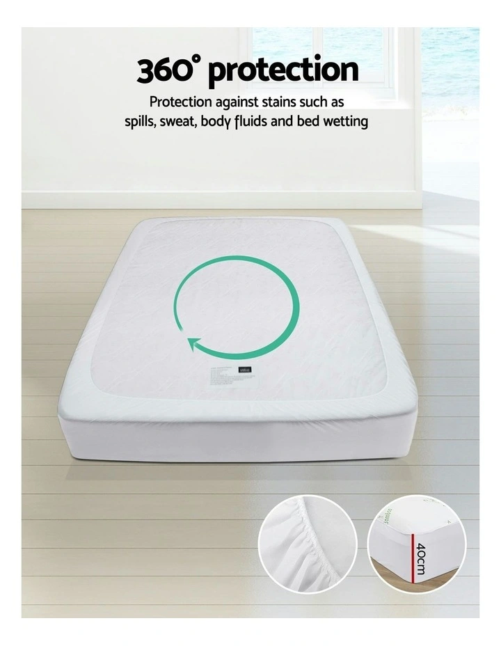 Bamboo Mattress Protector Queen image 4
