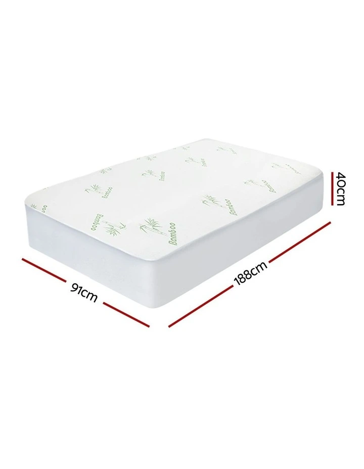Mattress Protector Bamboo Single image 7