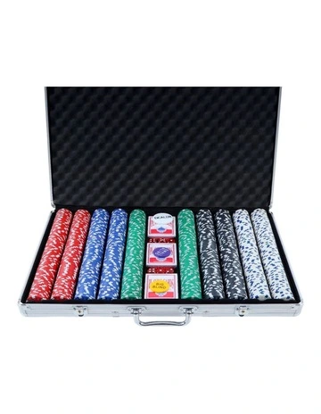 Poker Chip Set 1000PC Chips