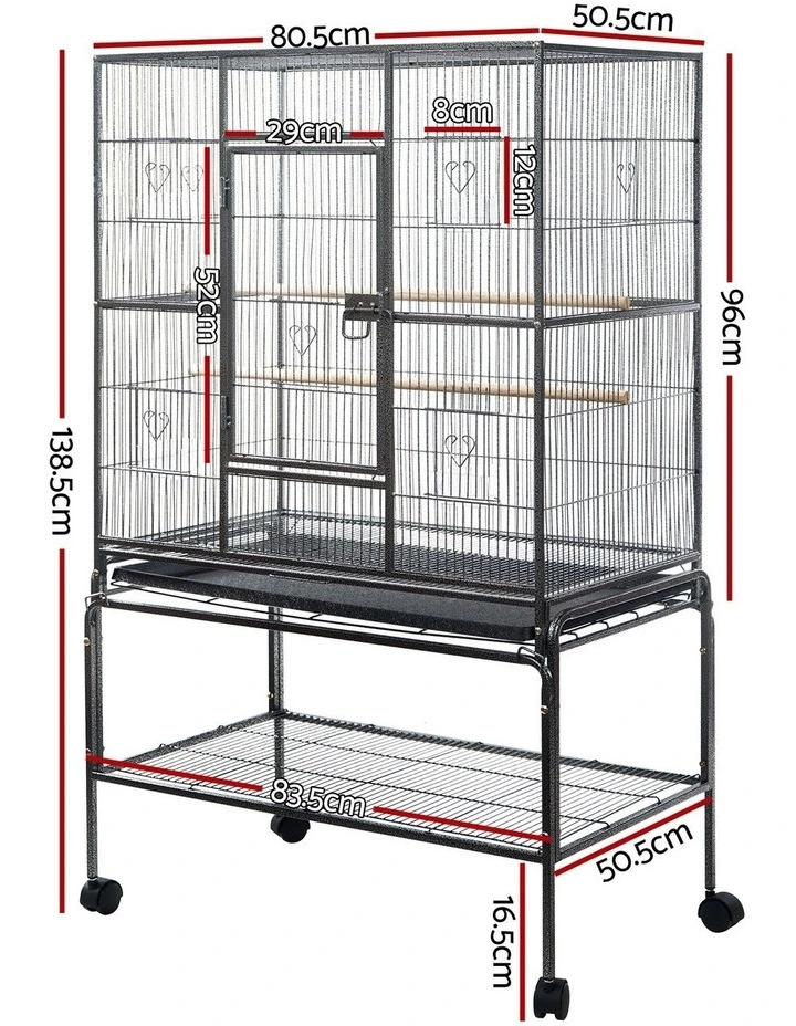 i.Pet Bird Cage 138cm Large Aviary image 4