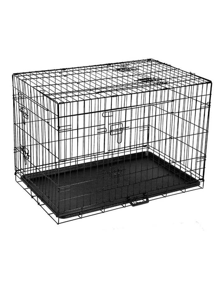 Dog Cage Crate Kennel 3 Doors 36" image 1