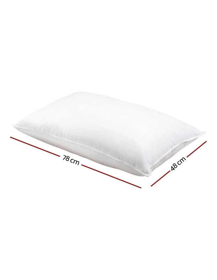 Duck Feather Down Twin Pack Pillow image 7