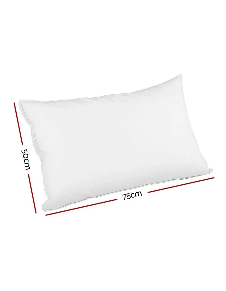 Goose Feather Down Twin Pack Pillow image 7