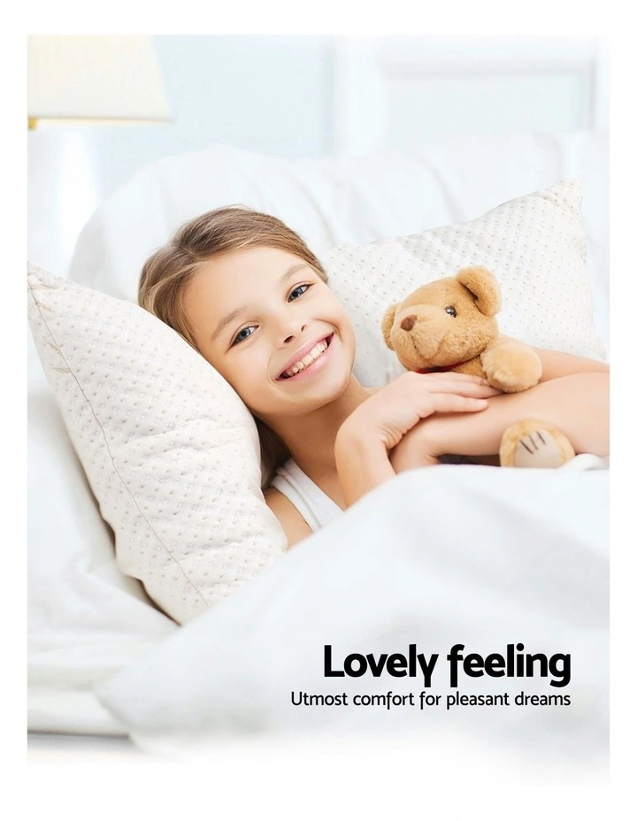Set of 2 Single Bamboo Memory Foam Pillow image 3