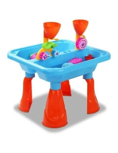 Kids Sandpit Pretend Play Sets Beach Toys Outdoor Sand Water Table Set
