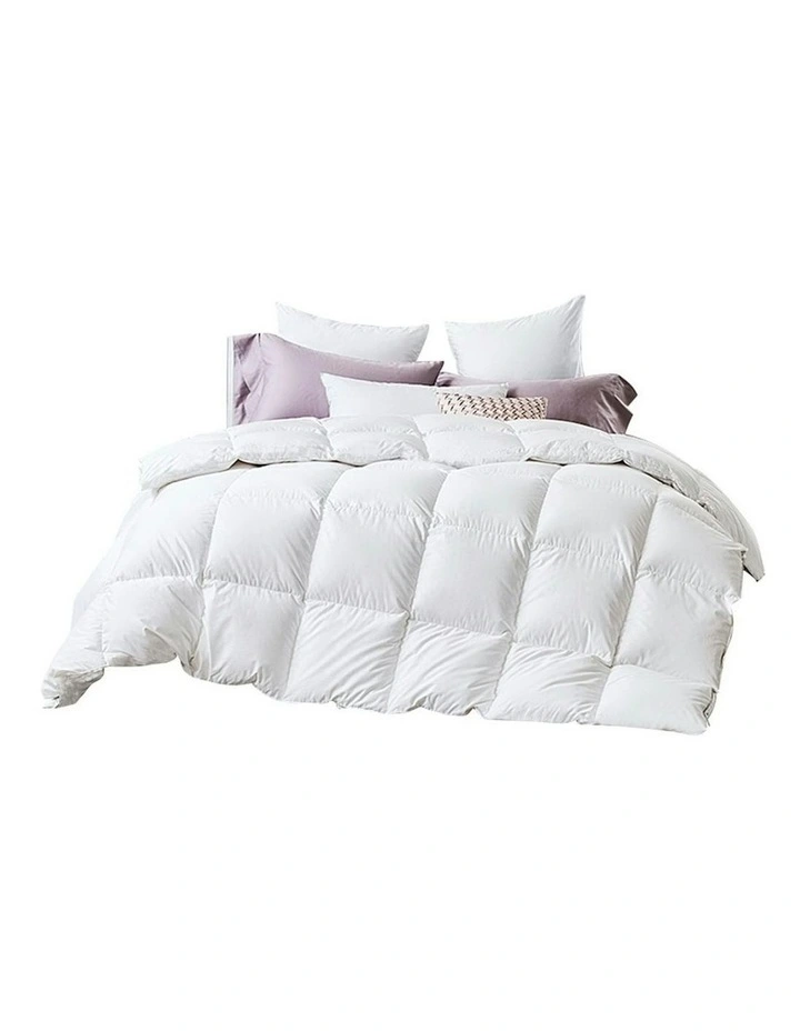 Duck Down Feather Quilt King 500GSM image 1
