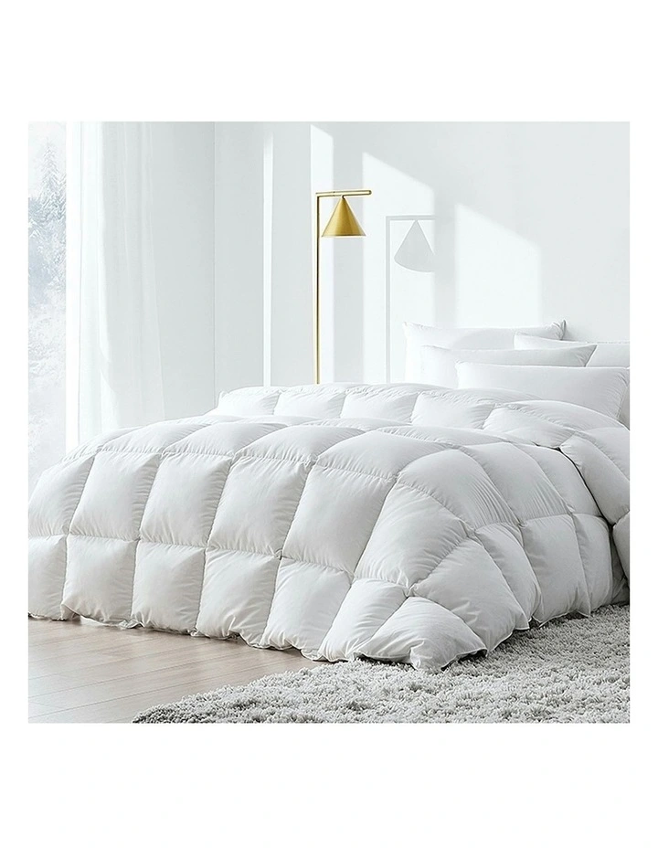 Duck Down Feather Quilt King 500GSM image 2
