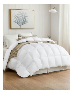 Duck Down Feather Quilt Super King 500GSM