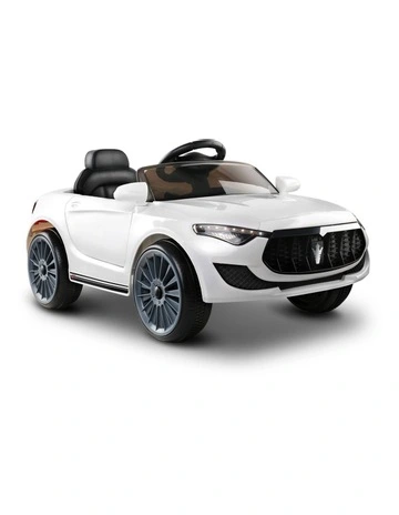 Kids Electric Ride On Car Remote Control 12V in White