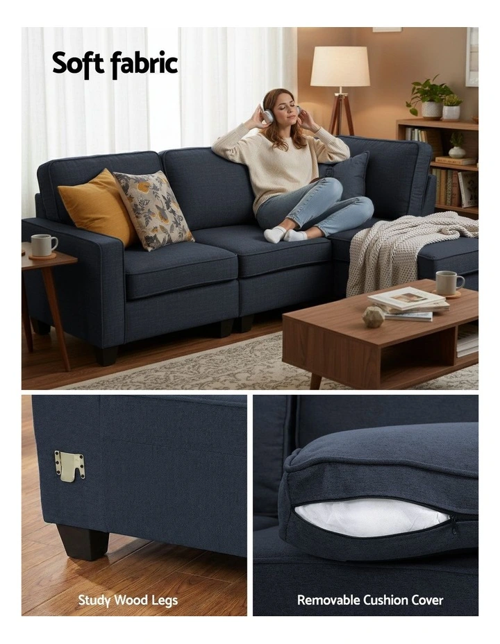 Modular Chaise Sofa Lounge Set 4 Seater image 6