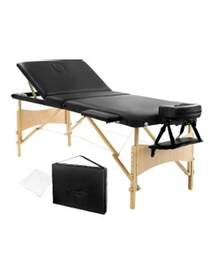 Livemor 3 Fold Portable Wood Massage Table