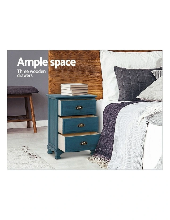 Bedside Tables Drawers Side Table image 4