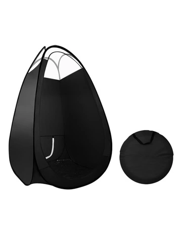 Portable Pop Up Tanning Tent Black