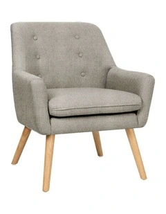 Artiss Armchair Linen Fabric Anne Beige