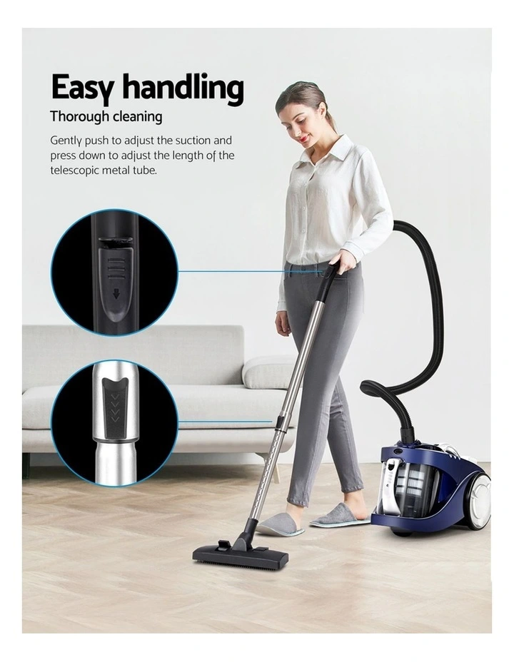 Bagless Vacuum 2200W in Blue image 6