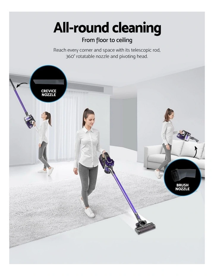 09E Cordless Vacuum Cleaner 3-in-1 image 5