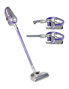Devanti Handheld Cordless Bagless Vacuum Purple 150W