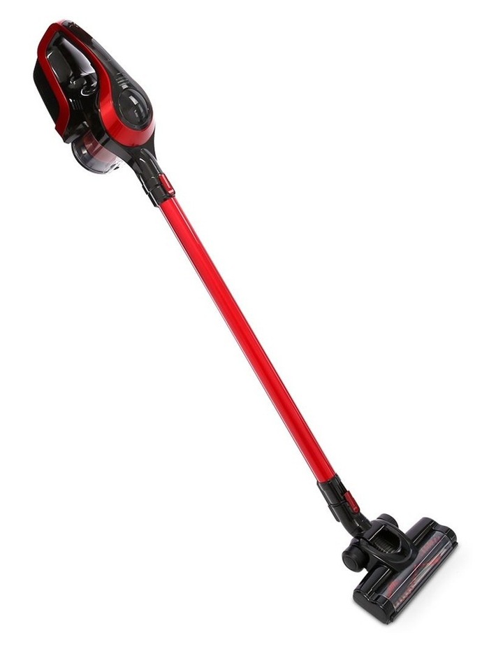 Devanti Cordless Stick Vacuum Cleaner Black & Red Black