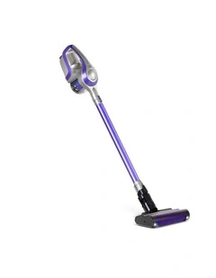 Devanti Handheld Cordless Roller Brush Vacuum Purple 150W
