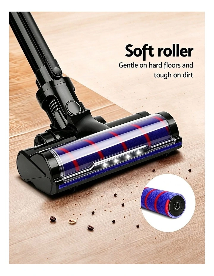 150 Cordless Vacuum Cleaner 3-in-1, 2 Brush Heads image 4