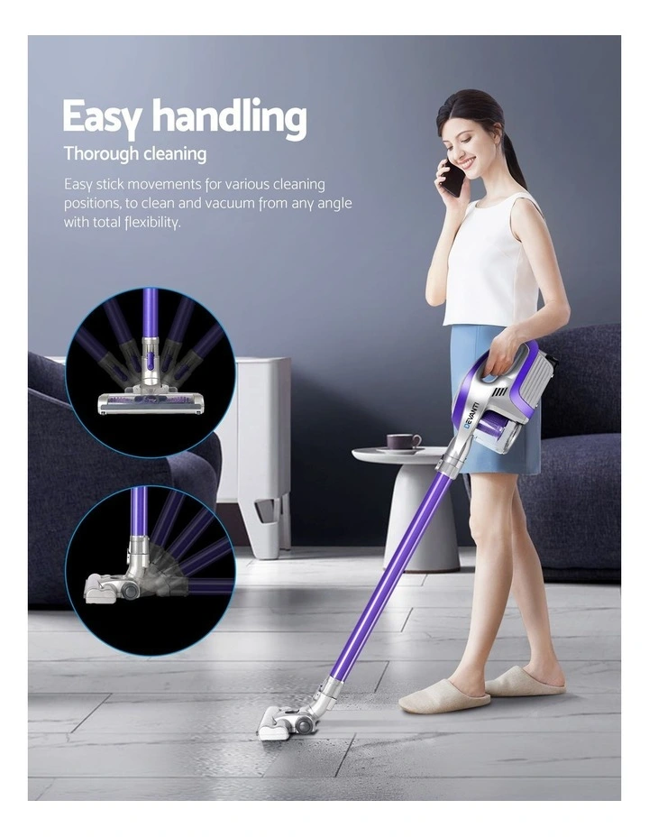 150 Cordless Vacuum Cleaner 3-in-1, 2 Brush Heads image 5