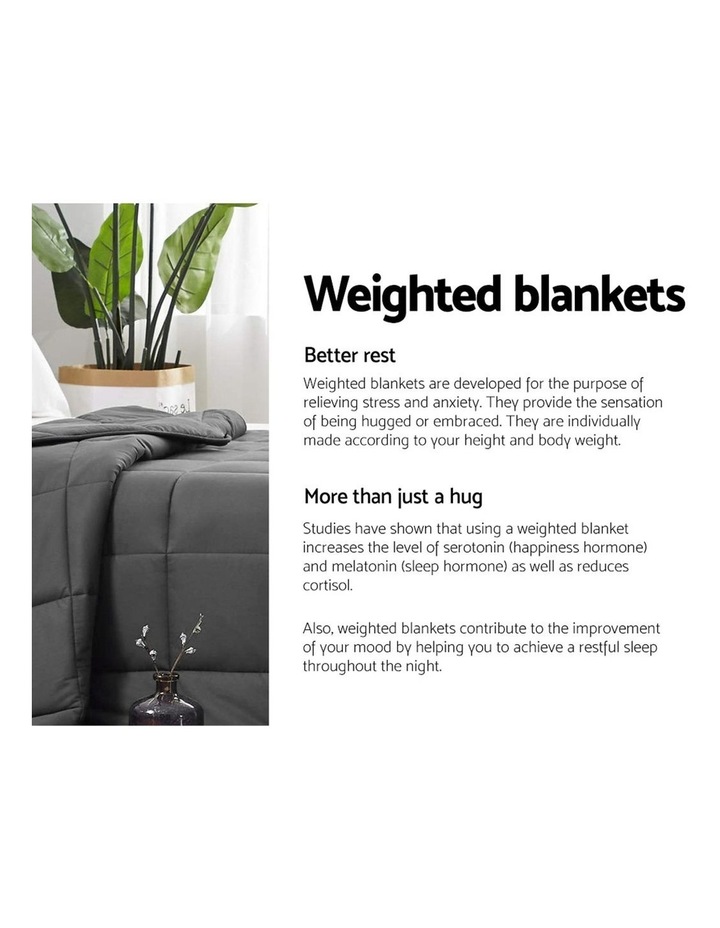 Giselle Bedding Cotton Weighted Gravity Blanket Deep Relax Sleeping