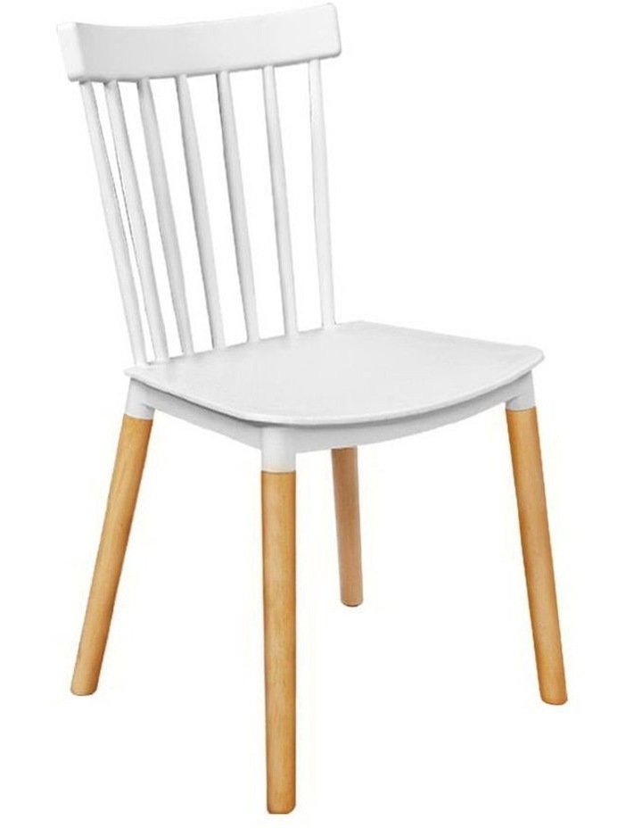 Artiss Dining Chairs Replica Kitchen Chair White Retro Rubber Wood Cafe Seat X4 Myer