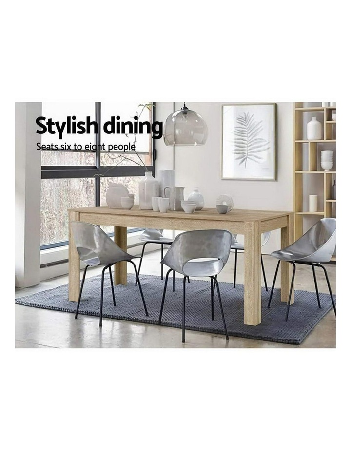 Artiss Dining Table 6 Seater Wooden Kitchen Tables Oak ...