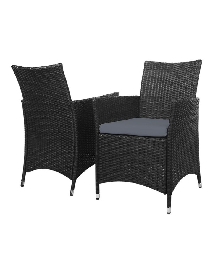 Gardeon Outdoor Furniture Wicker Chairs Bar Table Cooler Ice Bucket