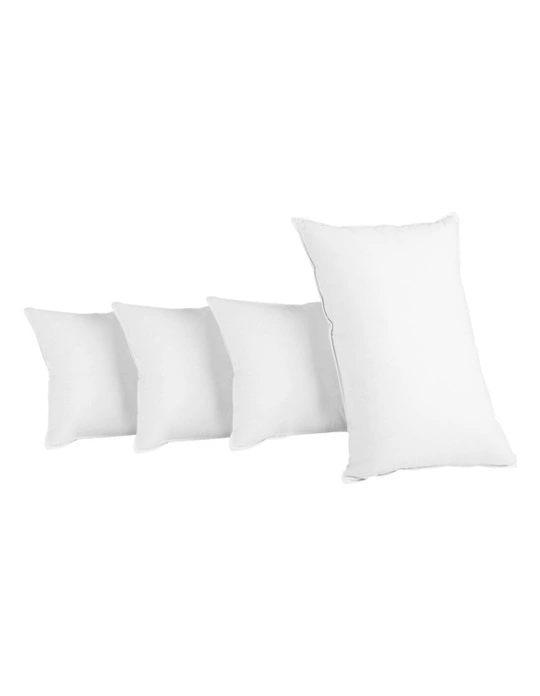 Gie Bedding King Size 4 Pack Bed Pillow Medium 2 Firm Microfibre Fiiling Myer Gie Bedding King Size 4 Pack Bed, King Size Bed Pillows Firm