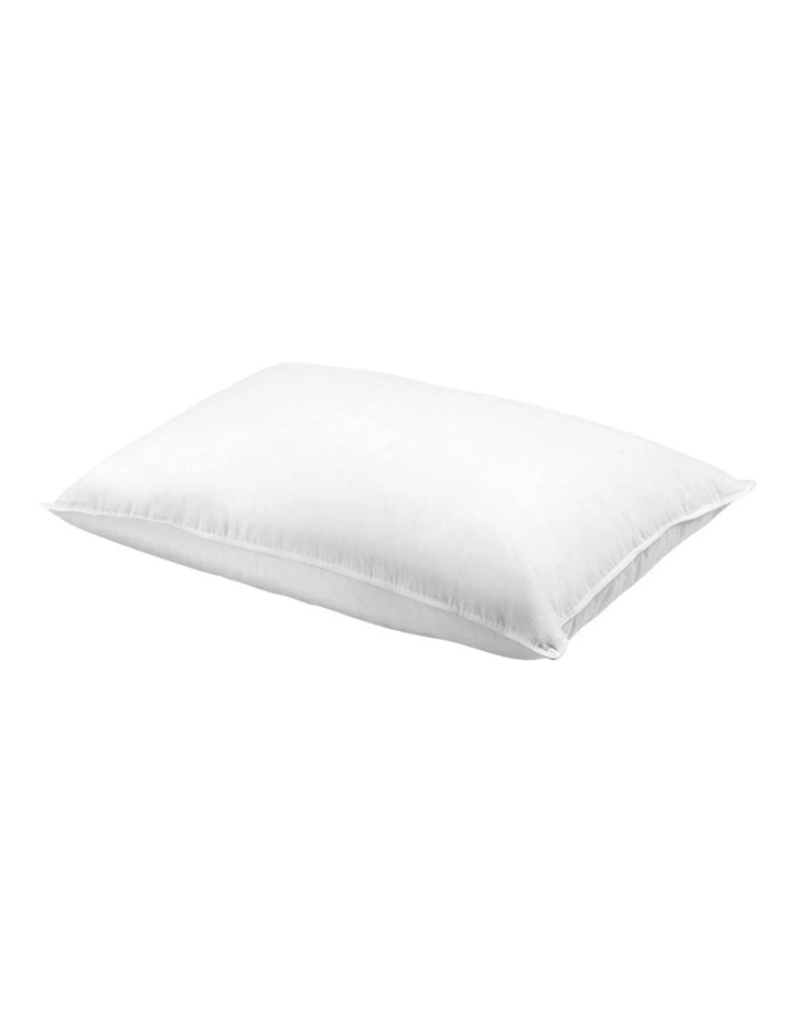 King Size 4 Pack Bed Pillow Medium*2 Firm*2 Microfibre Fiiling image 5