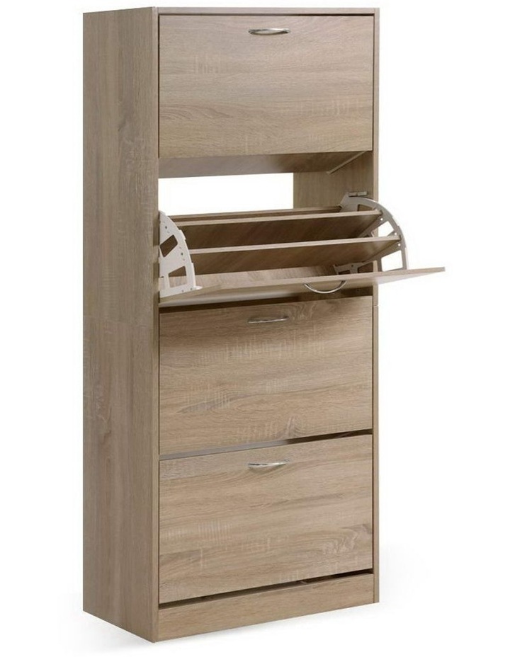 Shoe Cabinet Shoes Storage Rack Organiser 60 Pairs Wood Shelf Drawer