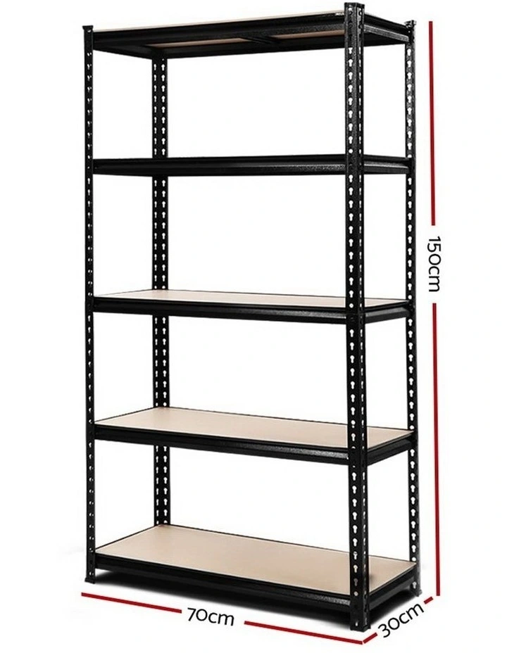 Giantz 0.7M Metal Steel Warehouse Shelving Racking Garage Storage Shelves Racks image 2