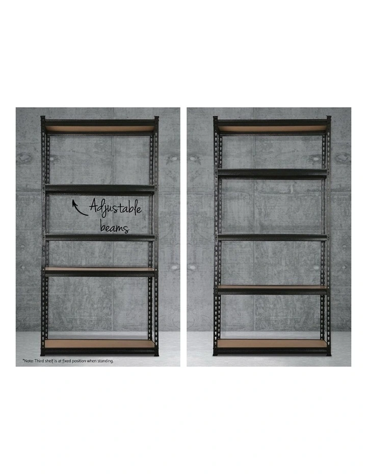 Giantz 0.7M Metal Steel Warehouse Shelving Racking Garage Storage Shelves Racks image 6