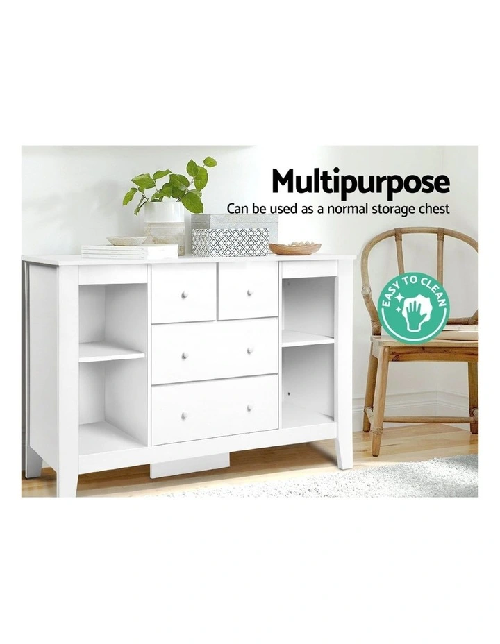 Keezi Keezi Change Table Baby Chest of Drawer Dresser Changer